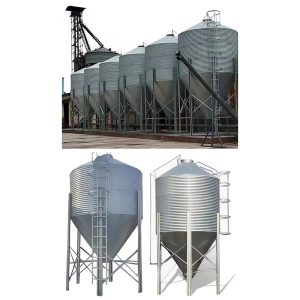 cūku barības silo cūku fermai